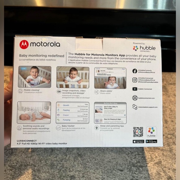 Motorola Lux64 Connect Baby Monitor - Picture 3 of 7